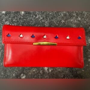 Vintage True Red Leather Wallet